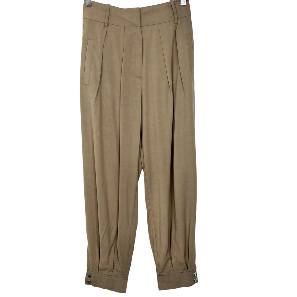 Zara Tapered Pleated Trouser Pants